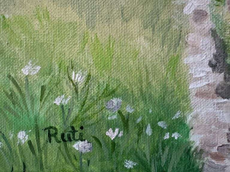Peaceful vista with soulful depth by Ruti Ruti Stein L'Isle sur la Sorgue