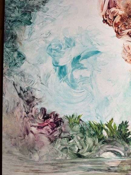 Kamran Khavarani “Life's Expression” AP Giclee on Canvas