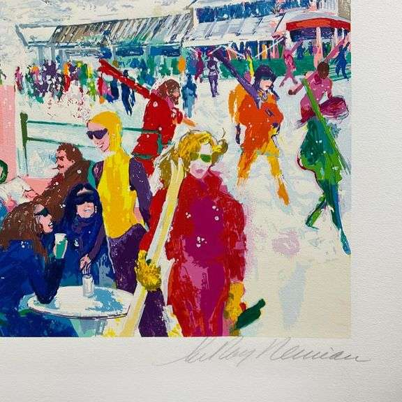 Aspen Mountain Rendezvous by LeRoy Neiman (1921-2012)