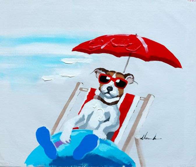 UNIQUE AND BEAUTIFUL PAINTING ON CANVAS