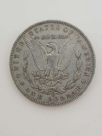 1904 O Morgan Silver Dollar, Circulated "Cleaned"