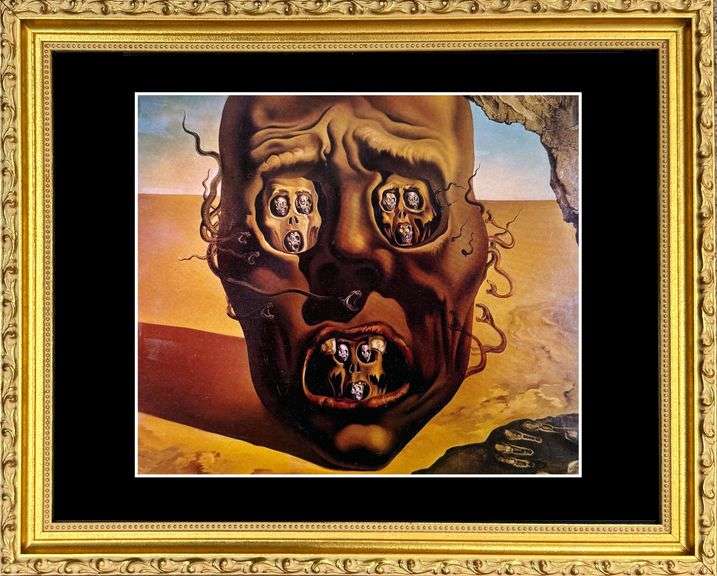 Rare Salvador Dali, The Visage of War