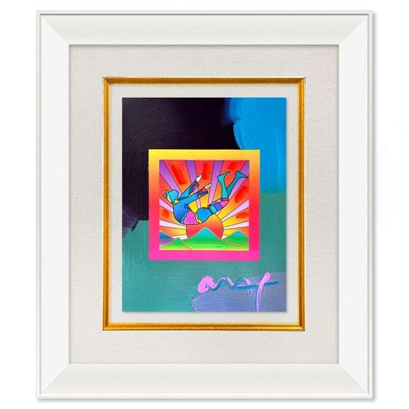 Cosmic Flyer by Peter Max