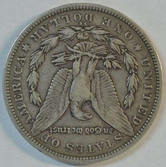 The Rare 1893-CC Morgan Silver Dollar in VF