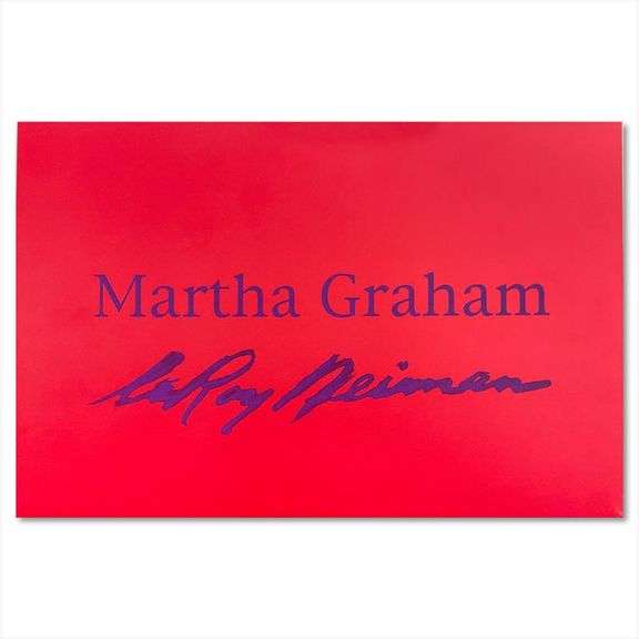 Martha Graham 5 Piece Suite by LeRoy Neiman (1921-2012)