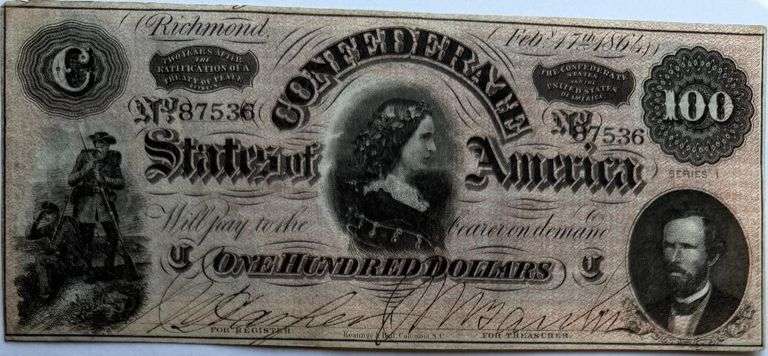 Sharp Uncirculated $100 1864 CSA Note