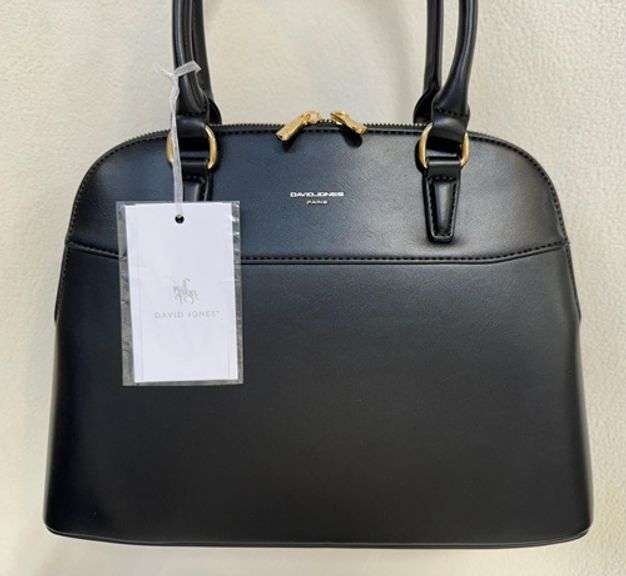 Designer Black color Hand Bag by David Jones-Paris