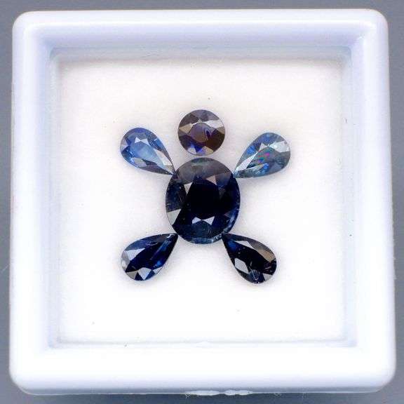 Simply adorable 2.54ct collection of Madagascar Sapphires!