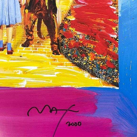 Yellow Brick Road by Peter Max