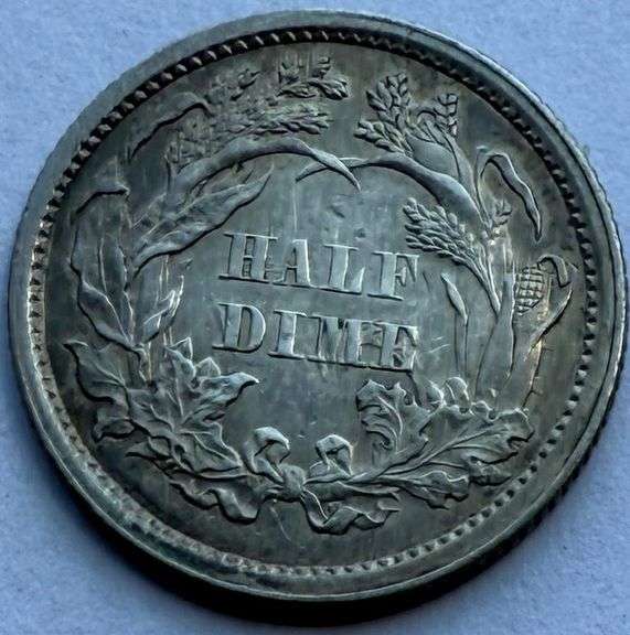 1861 Civil War Half Dime
