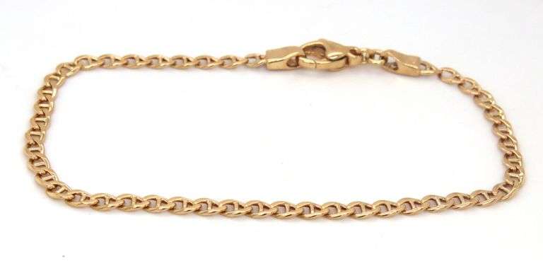18kt Yellow gold Gucci link bracelet