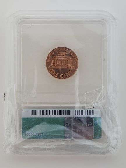 1972 Lincoln Cent, ICG MS65 RD FS-103,DDO