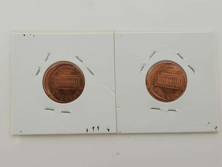 1999 & 2000 Lincoln Cent Error Lot