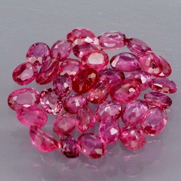 Superb 3.26ct violet red Ruby set -Untreated!!!