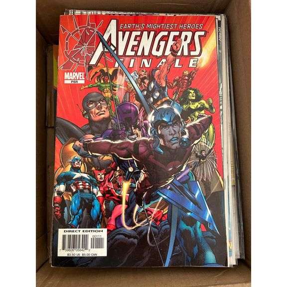 Comic Book Lot of 50 Marvel, DC & Indie Near Mint