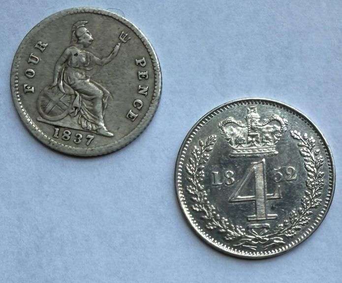 1837 1852 Great Britain Groat