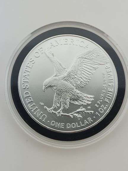 2023 American Silver Eagle In Capsule