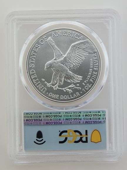 2025 (P) Eagle Privy Silver Eagle,  PCGS MS70 FDOI