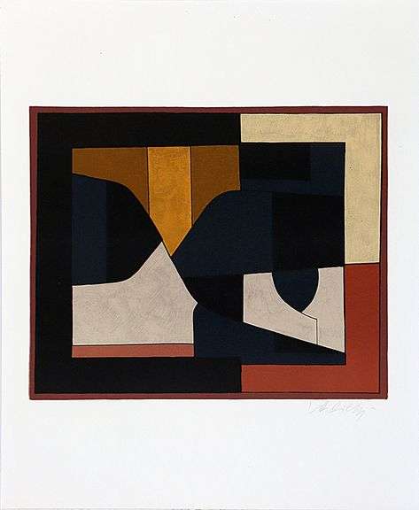 Exclusive Victor Vasarely Signed Limited Edition Lithograph from 'Octal' Suite, 1972