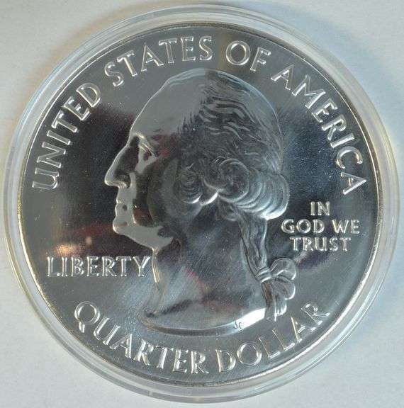 Gem BU 2014 'Great Smokey Mountains” America the Beautiful 5 oz in capsule
