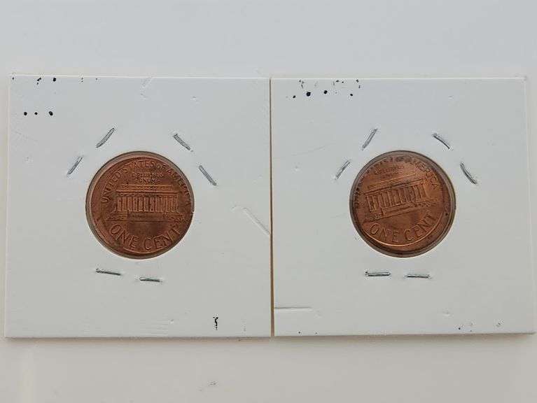 1999 & 2000 Lincoln Cent Error Lot
