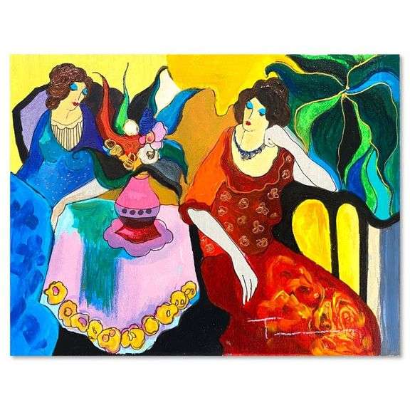 Tranquility by Tarkay (1935-2012)