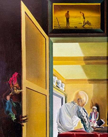 Collectible Salvador Dali, Gala and the Angelus of Millet