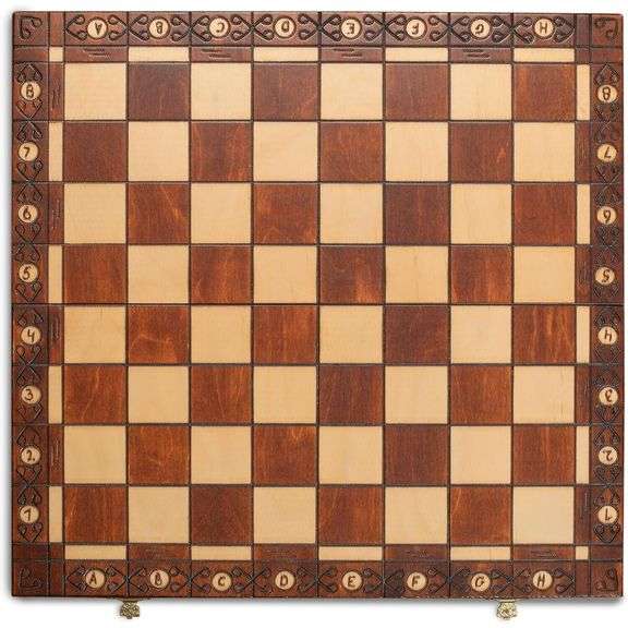 Ambassador Wooden Chess Set Handcrafted European Chessmen