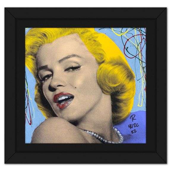 Marilyn with Pearls by Funes
