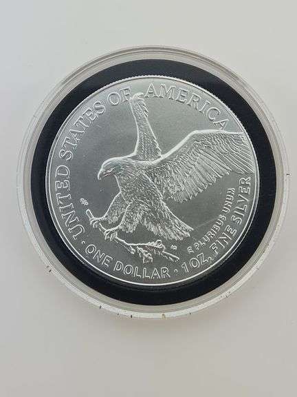 2024 American Silver Eagle In Capsule