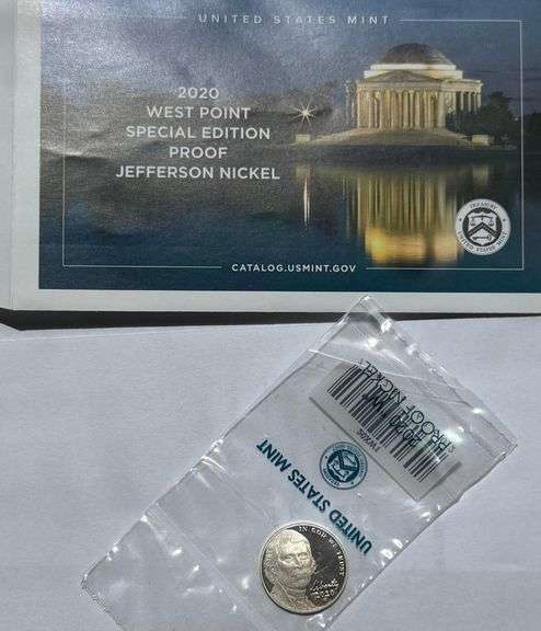 2020 West Point Special Edition Reverse Proof  Nickel