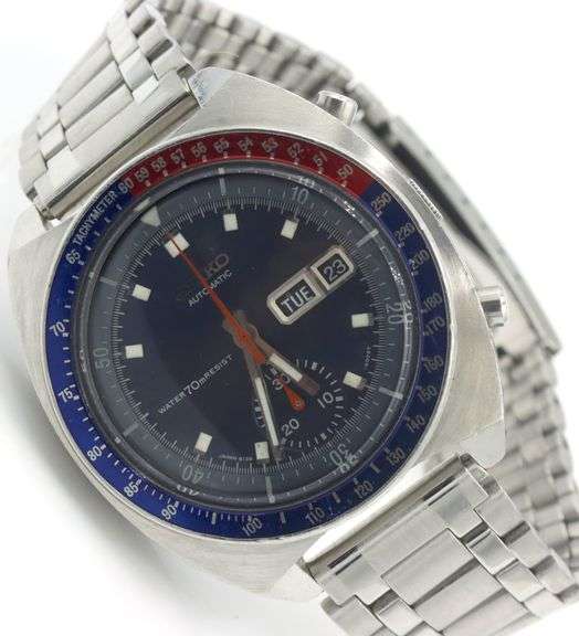 Seiko Pogue automatic chronograph watch