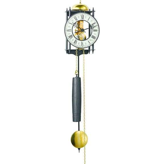 Mechanical Brass & Wrought Iron Timepiece