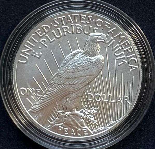 2024 Unc Peace Silver Dollar