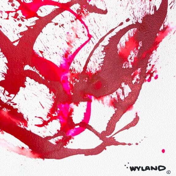 Untitled Abstract by Wyland