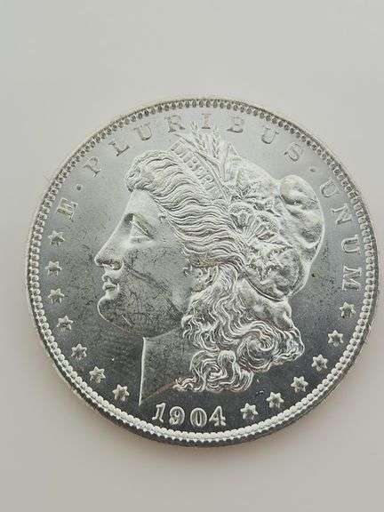 1904 O Morgan Silver Dollar, Great Luster