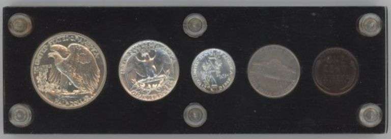 Simply Superb Gem 5-pc Proof Set from 1942