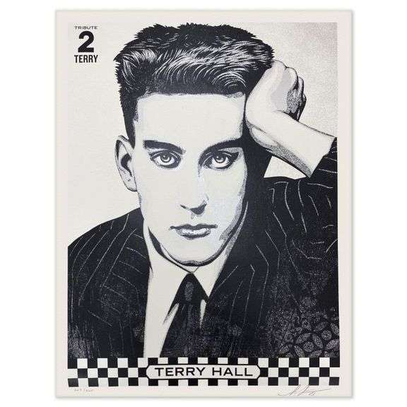 Terry Hall Tribute by Shepard Fairey