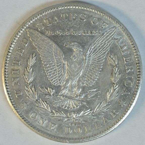Flashy Near Mint 1878-CC Morgan Silver Dollar. Nice