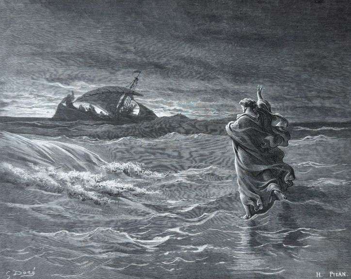 From 'The Bible Gallery', Antique Gustave Dore Circa 1880