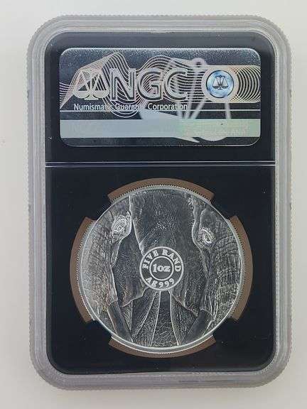 2021 South Africa, 5 Rand 1 OZ. Silver - NGC MS70 FDOI