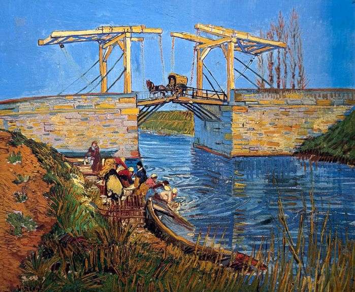 Collectible Vincent Van Gogh, Drawbridge Near Arles, 1888