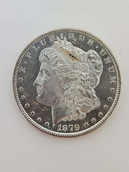 1879 S Morgan Silver Dollar, UNC Flashy "Eye Appeal"
