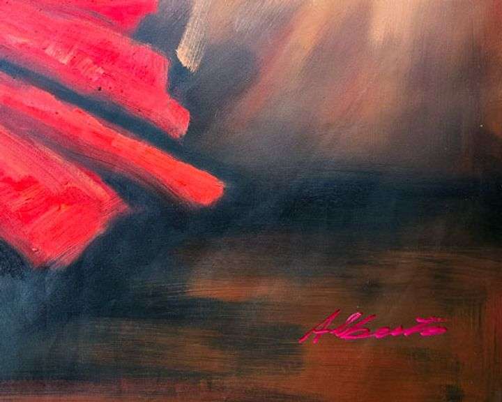 UNIQUE BEAUTIFUL PAINTING ON CANVAS