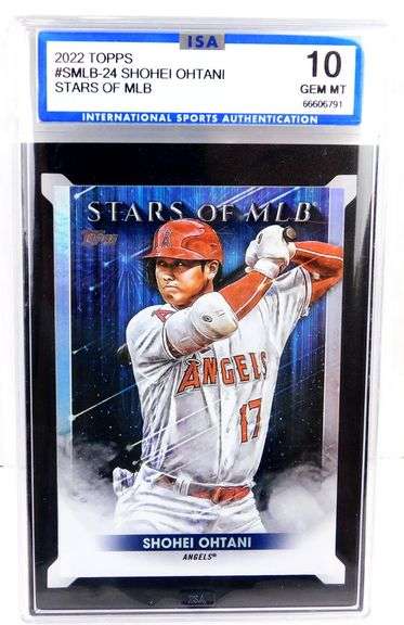 Shohei Ohtani 2022 Stars of MLB Baseball Card, Gem MT 10