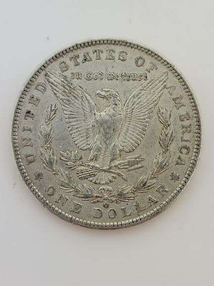 1902 O Morgan Silver Dollar, Circulated "Cleaned"