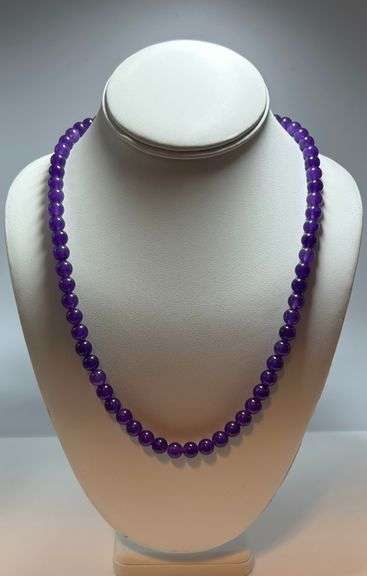 Gorgeous 261.5 Ctw Natural Amethyst Necklace