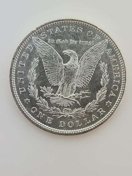 1896 Morgan Silver Dollar, UNC