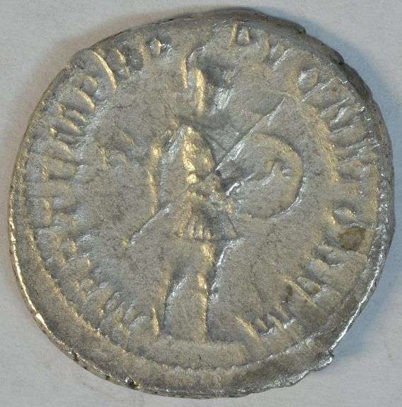 Lovely Gordian III Roman Silver piece, 238 to 244 AD.