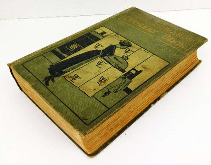 Antique English Mrs. Edwards Cookery Book